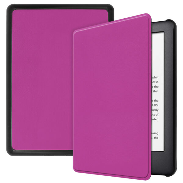 Lunso - sleepcover flip hoes - Kindle 2019 (Generatie 10) - Paars