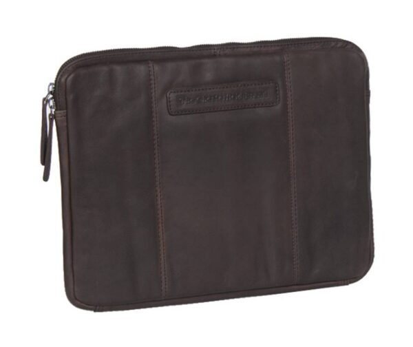 Chesterfield Ray lederen laptop sleeve hoes 13 inch bruin