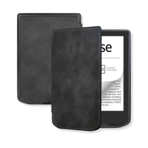 Lunso PocketBook Verse / Verse Pro / Verse Color Slim hard case hoes (6 inch) - sleepcover - Zwart