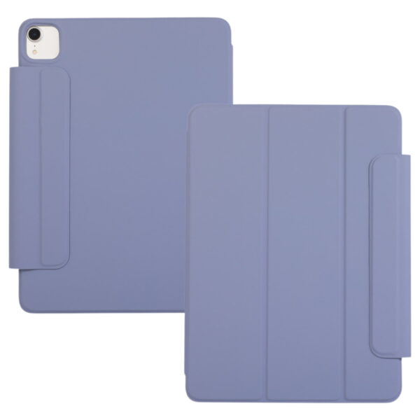 Lunso iPad Air 13 inch (2024/2025) - Tri-Fold Bookcase hoes - Lavendel