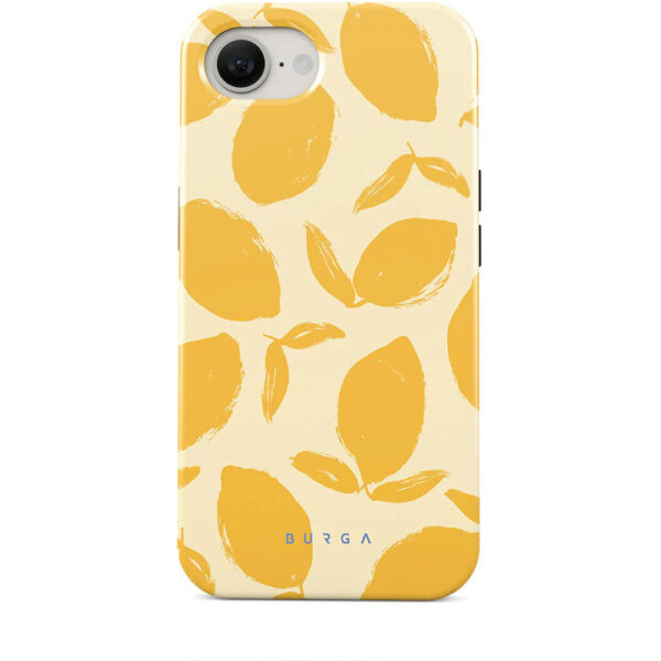 Burga iPhone 16e Tough Backcover hoesje Magsafe - Lemon Tart