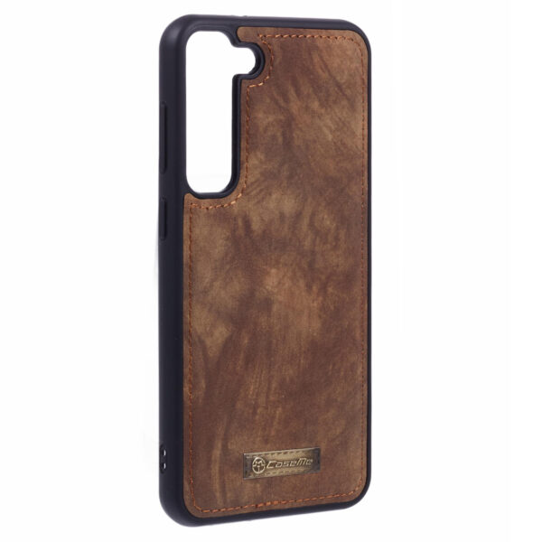 Caseme Samsung Galaxy S23 hoesje - Backcover - Bruin