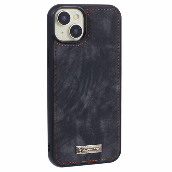 Caseme iPhone 15 Plus hoesje - Backcover - Zwart