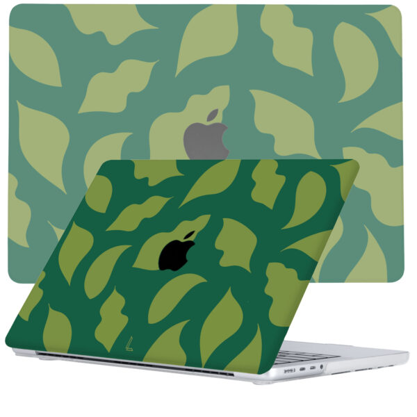 Lunso MacBook Pro 16 inch (2021-2024) cover hoes - case - Autumn Leaves