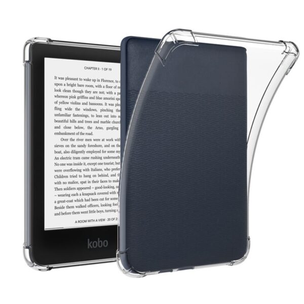 Lunso Kobo Clara HD hoes (6 inch) - TPU Backcover - Transparant