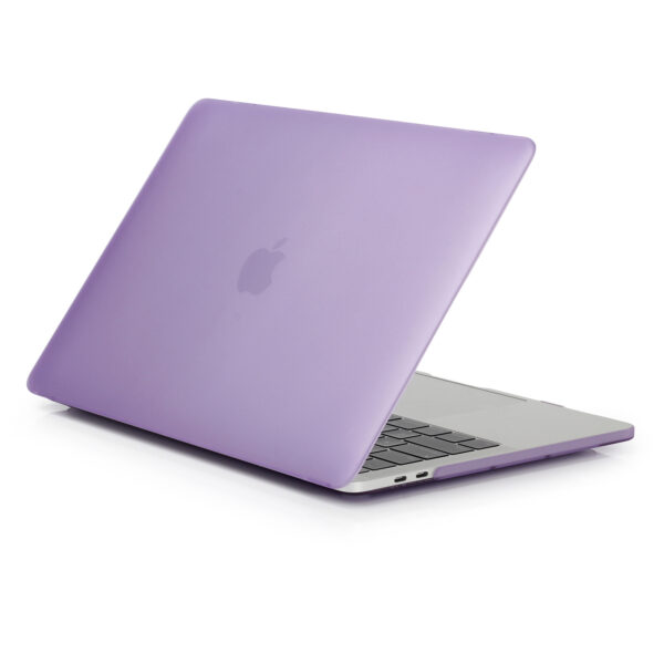 Lunso MacBook Pro 15 inch (2016-2020) cover hoes - case - Mat Paars