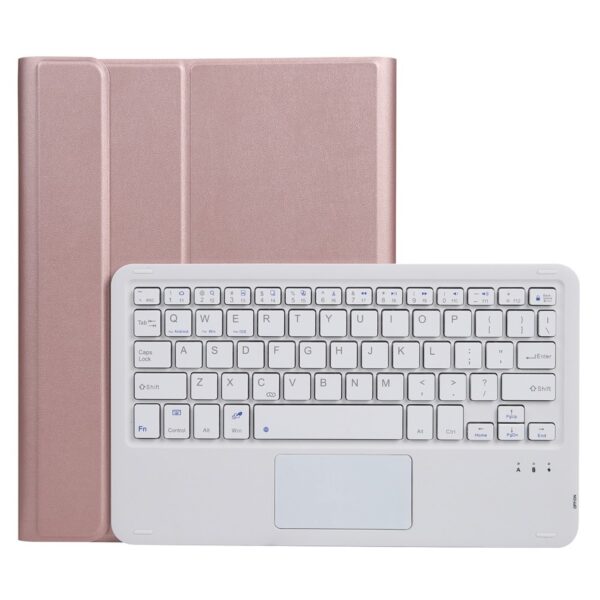 Lunso - iPad Pro 11 Inch (2018/2020/2021) Afneembare Keyboard Hoes - Rose Goud