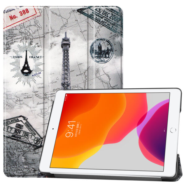 3-Vouw sleepcover hoes - iPad 10.2 inch (2019/2020/2021) - Eiffeltoren