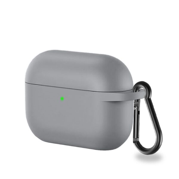 Lunso - Softcase cover hoes - AirPods Pro - Grijs