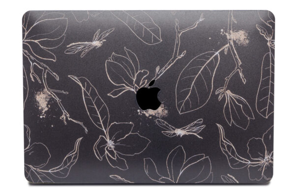 Lunso MacBook Pro 13 inch (2016-2019) cover hoes - case - Dragonfly Black