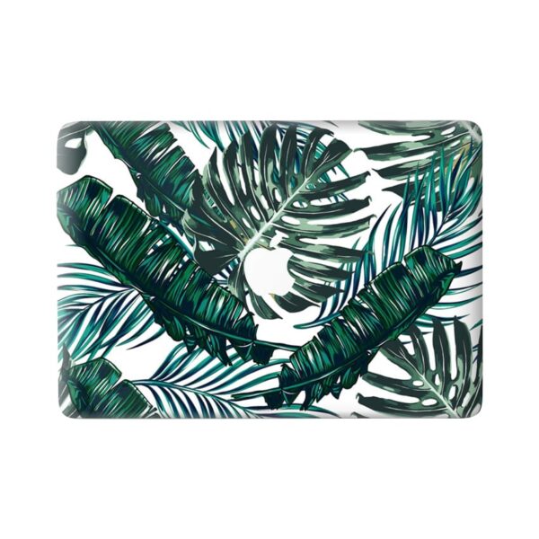 Lunso MacBook Air 13 inch (2010-2017) vinyl sticker - Green Leaves