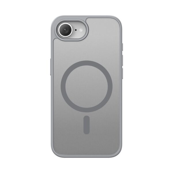 Dux Ducis Yind Iphone 16e hoesje - slanke backcover met MagSafe ondersteuning - Grijs