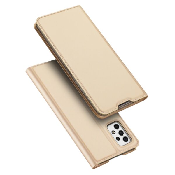 Dux Ducis - Slim bookcase hoes - Samsung Galaxy A53 5G - Goud