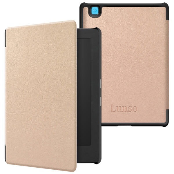 Lunso Kobo Aura Edition 2 hoes (6 inch) - sleepcover - Goud