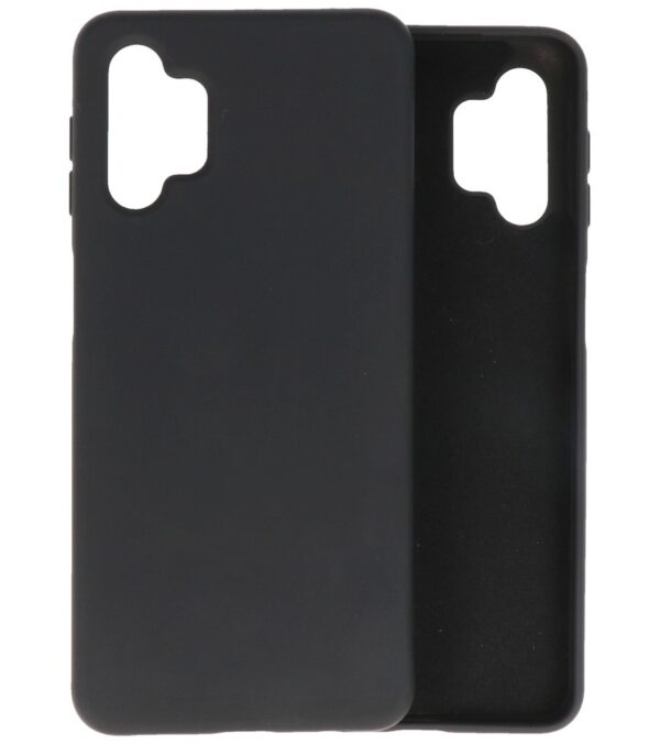 Lunso - Softcase hoes - Samsung Galaxy A32 - Zwart