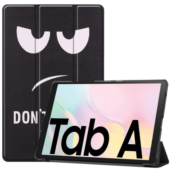3-Vouw sleepcover hoes - Samsung Galaxy Tab A7 (2020) - Don&apos;t Touch