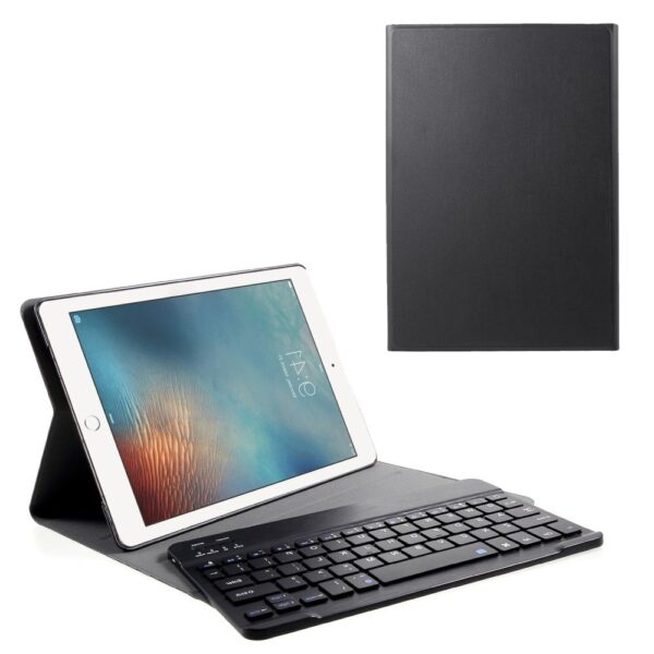 Lunso - afneembare Keyboard hoes - iPad 9.7 (2017/2018) / Pro 9.7 / Air / Air 2 - Zwart