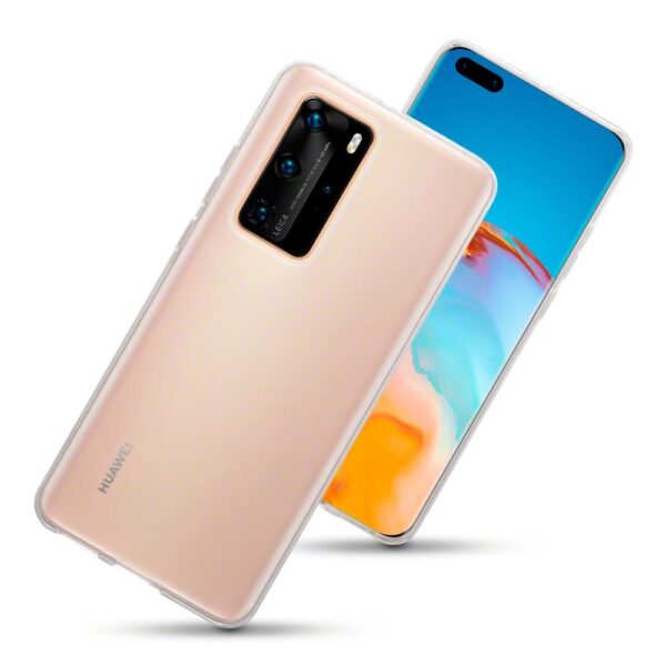 Qubits - Softcase hoes - Huawei P40 Pro - Transparant