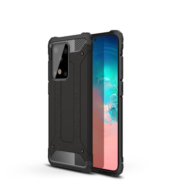 Lunso - Armor Guard hoes - Samsung Galaxy S20 Ultra - Zwart