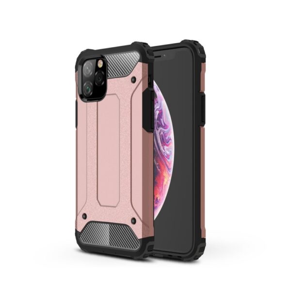 Lunso - Armor Guard hoes - iPhone 11 Pro - Rose Goud