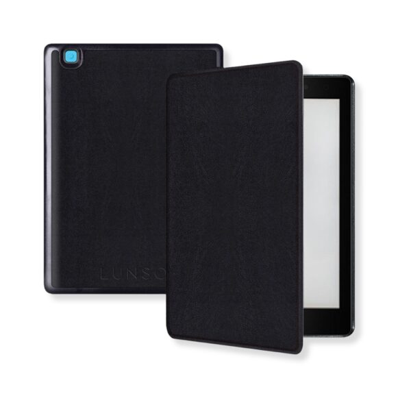 Lunso Kobo Aura One Slim hard case hoes (7.8 inch) - sleepcover - Zwart