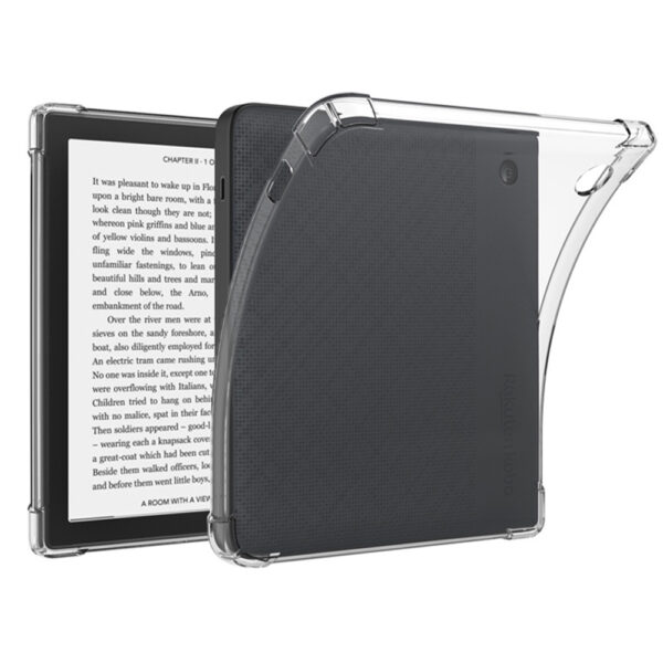 Lunso Kob Libra H20 hoes (7 inch) - TPU Backcover - Transparant