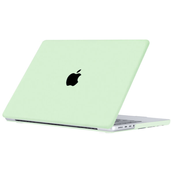 Lunso MacBook Air 13 inch (2022-2025) cover hoes - case - Candy Honeydew Green