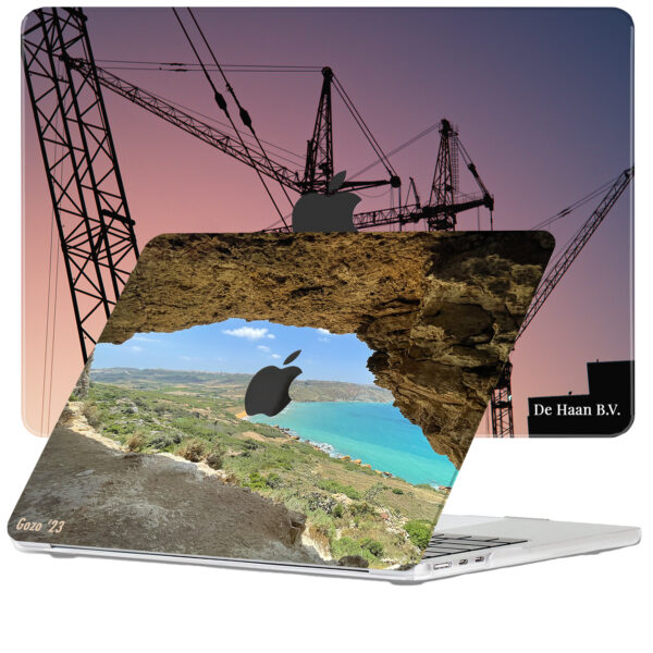 Maak je eigen MacBook Air 15 inch M2/M3 (2023-2024) cover hoesje - Apple uitsparing