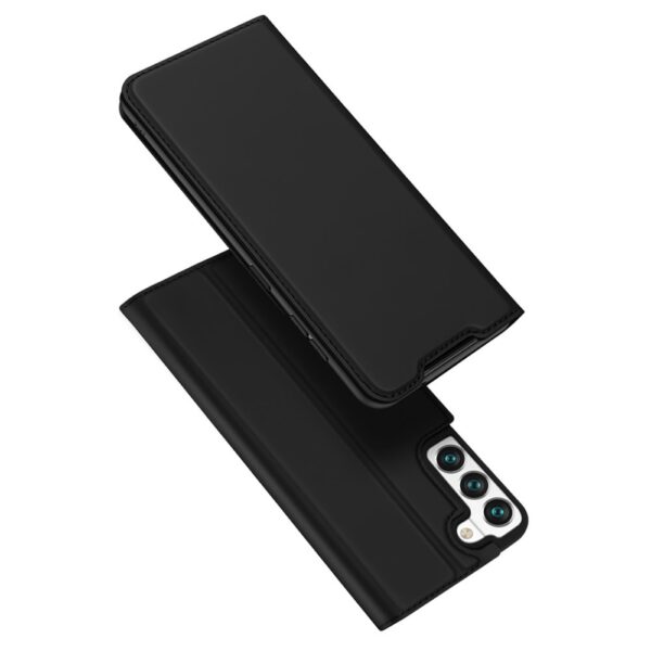Dux Ducis - Slim bookcase hoes - Samsung Galaxy S22 - Zwart