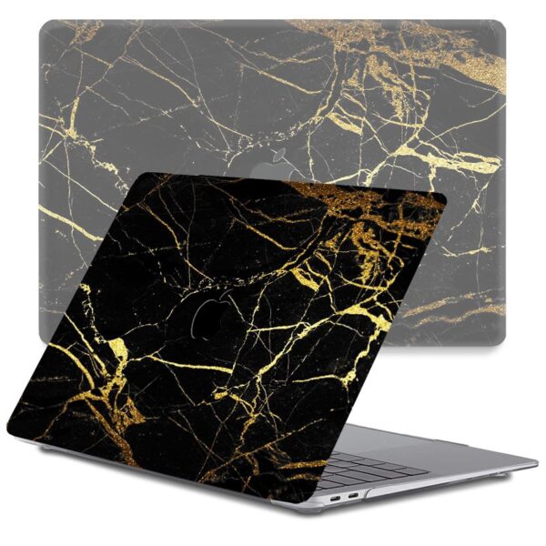 Lunso MacBook Pro 13 inch M1/M2 (2020-2022) cover hoes - case - Marble Nova