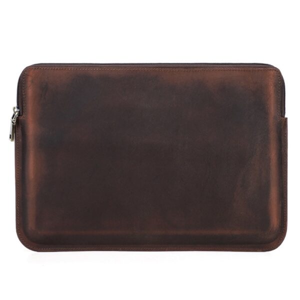 NorthLife - Laptop 13 inch - Lederen sleeve - Coffee