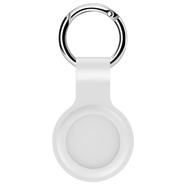 Lunso - Houder met sleutelhanger - Apple Airtags - Wit