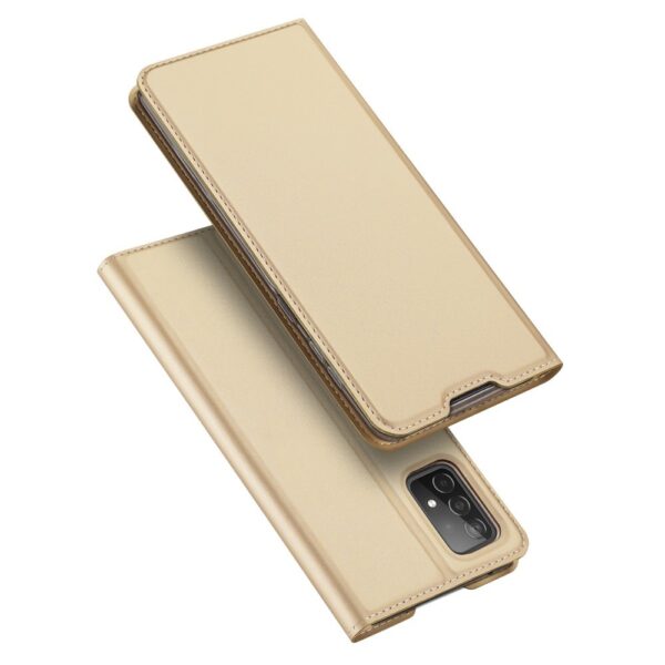 Dux Ducis - Pro Serie Slim wallet hoes -Samsung Galaxy A52 / A52s - Goud