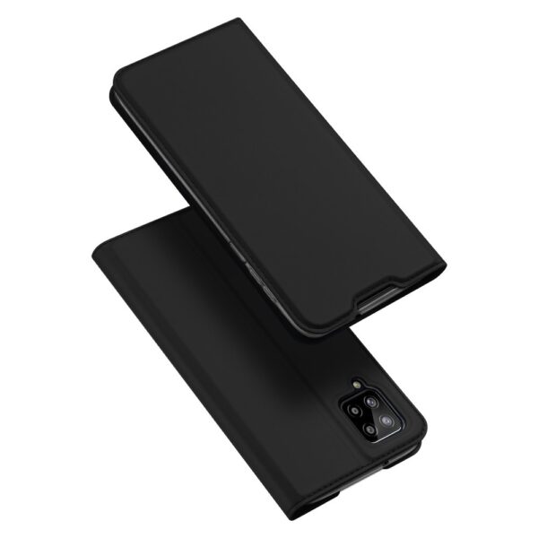 Dux Ducis - Pro Serie Slim wallet hoes - Samsung Galaxy A12 - Zwart