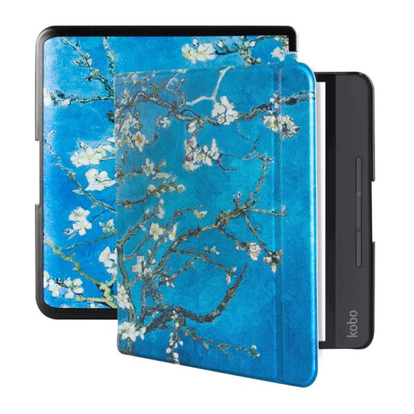 Lunso Kobo Forma hoes (8 inch) - sleepcover - Van Gogh Amandelbloesem