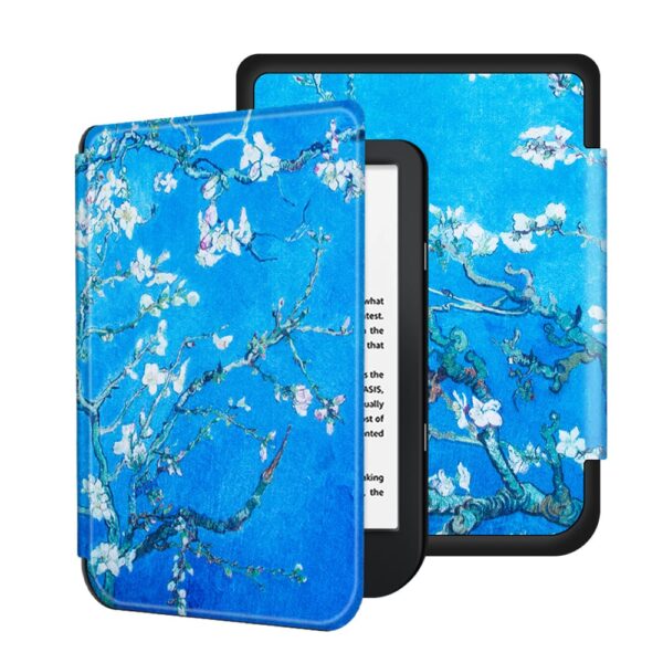 Lunso - sleepcover flip hoes - Kobo Nia (6 inch) - Van Gogh Amandelboom