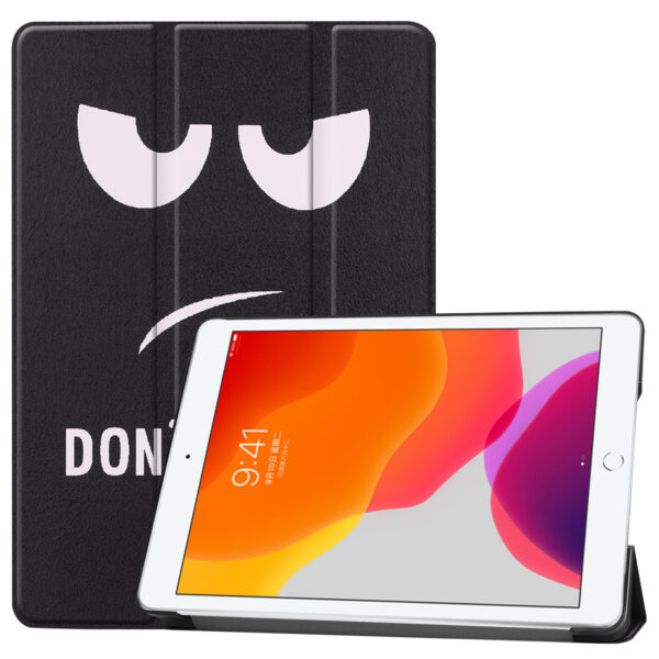 3-Vouw sleepcover hoes - iPad 10.2 inch (2019/2020/2021) - Don&apos;t Touch