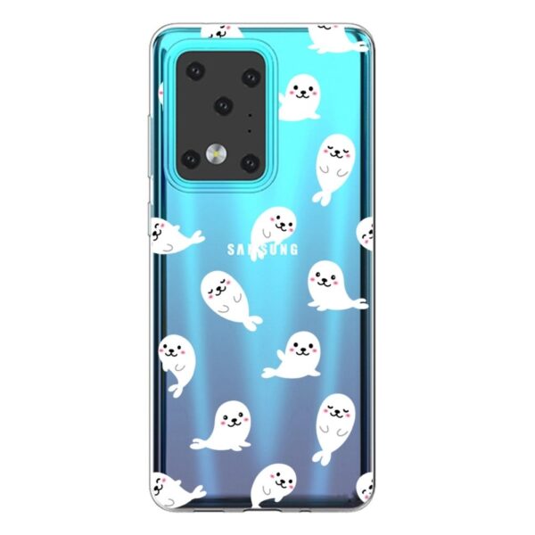 Softcase hoes - Samsung Galaxy S20 Ultra - Zeehonden