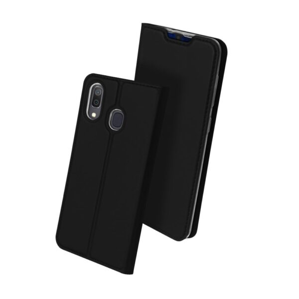 Dux Ducis - pro serie slim wallet hoes - Samsung Galaxy A30 - Zwart