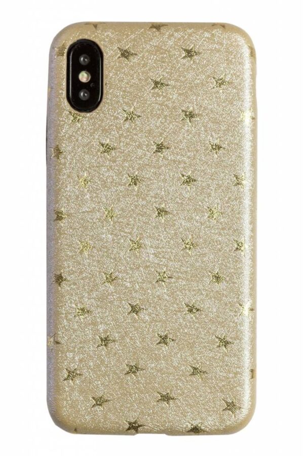 Lunso - ultra dunne backcover hoes - iPhone X / XS - star beige