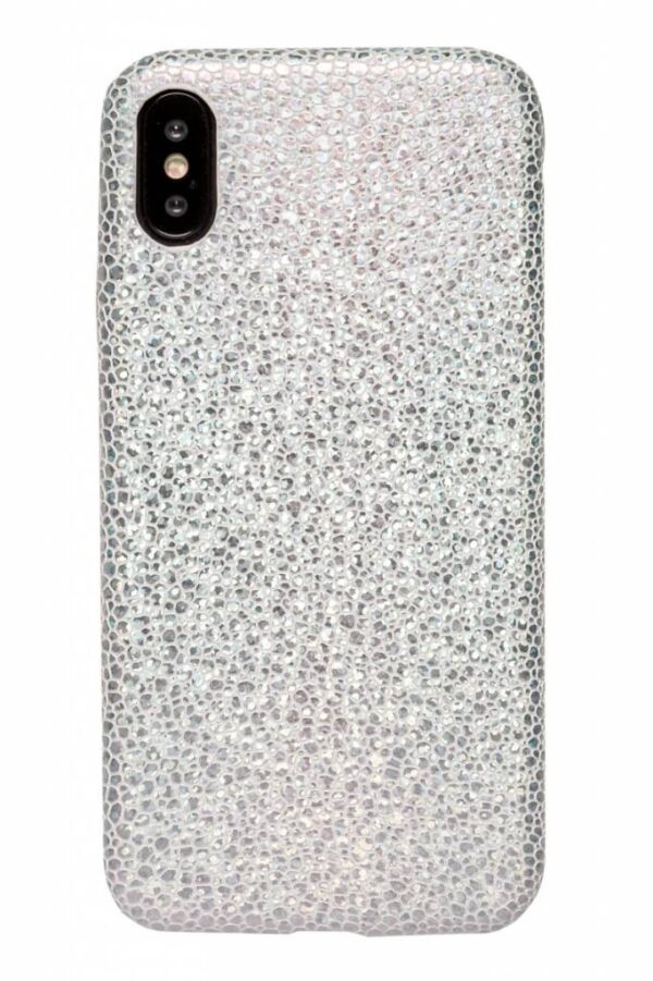 Lunso - ultra dunne backcover hoes - iPhone X / XS - stingray wit