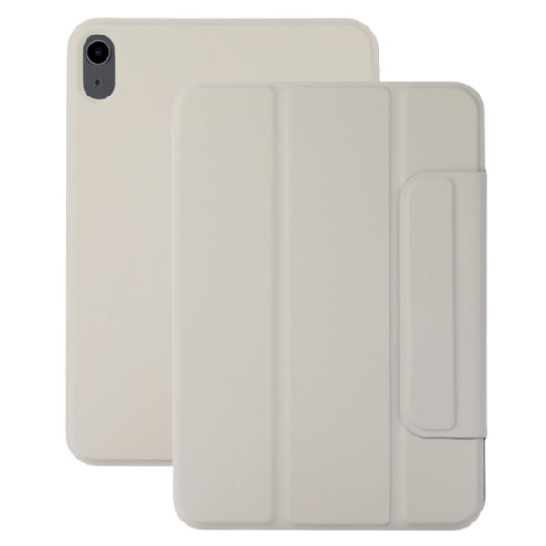 Lunso iPad Air 11 inch (2024/2025) - Tri-Fold Bookcase hoes - Beige