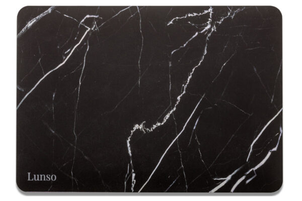 Lunso MacBook Air 13 inch (2018-2019) cover hoes - case - Marble Ace