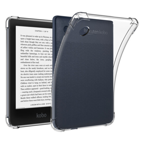 Lunso Kobo Clara 2E hoes (6 inch) - TPU Backcover - Transparant