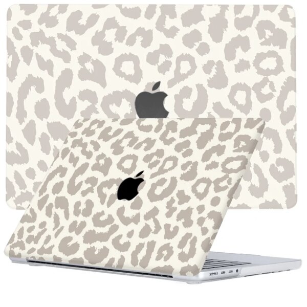 Lunso MacBook Air 13 inch (2022-2025) cover hoes - case - Calm Serengeti