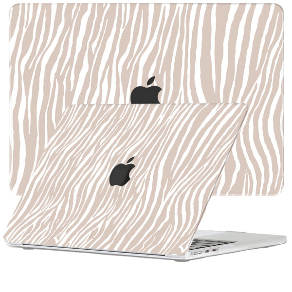 Lunso MacBook Air 15 inch (2023-2025) cover hoes - case - Wild Latte