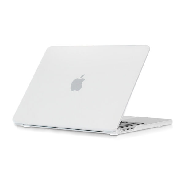 Lunso MacBook Air 13 inch (2022-2025) cover hoes - case - Mat Transparant