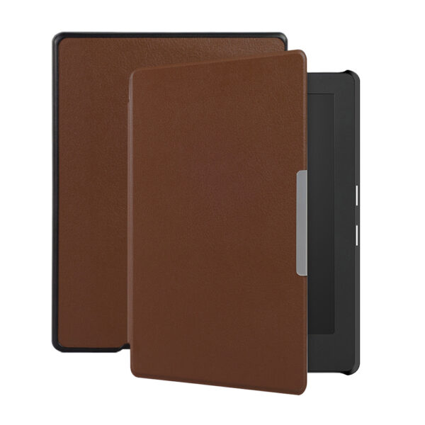 Lunso - Kobo Aura H20 Edition 1 hoes (6.8 inch) - sleep cover - Bruin