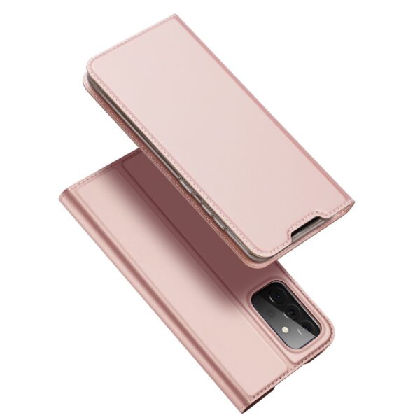 Dux Ducis - Pro Serie Slim wallet hoes -Samsung Galaxy A72 - Rose Goud