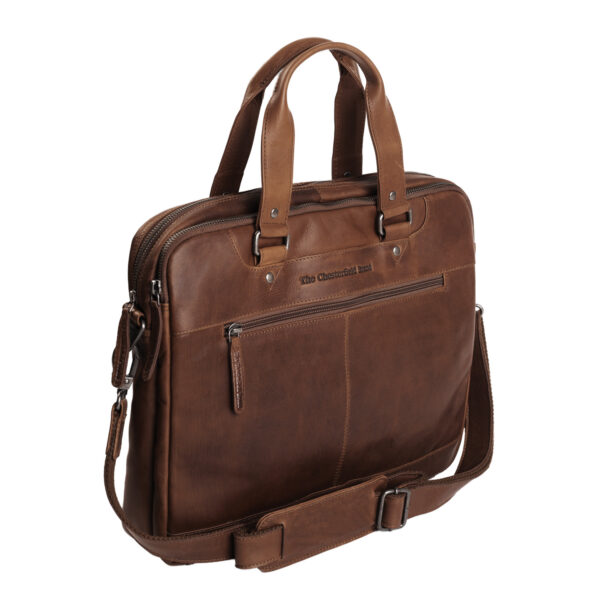 Chesterfield - Jovi Leren laptoptas - 14 inch - Bruin